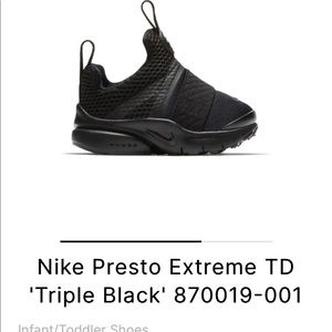 NWT Nike Presto Extreme